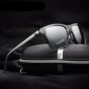 Navigator-Style Aluminum Sunglasses