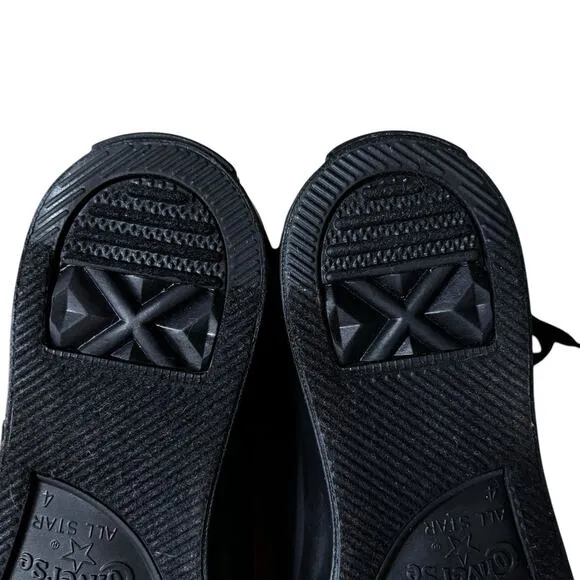 *NEW* CONVERSE Chuck Taylor ALL STAR HIGH TOP MONOCHROME BLACK #3310 M4/W6