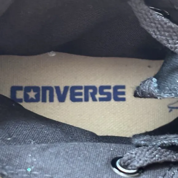 *NEW* CONVERSE Chuck Taylor ALL STAR HIGH TOP MONOCHROME BLACK #3310 M4/W6