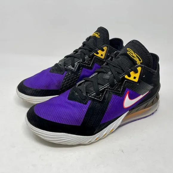 Nike Lebron 18 Low ACG Terra Purple Black White Mens 9 1/2 S1195-2005