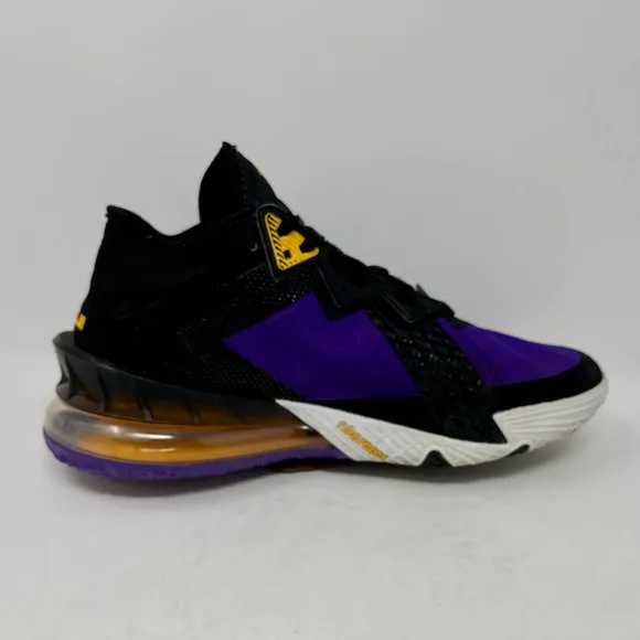 Nike Lebron 18 Low ACG Terra Purple Black White Mens 9 1/2 S1195-2005