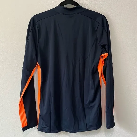 NIKE- NWT DRI-FIT Black Colorblock Half Zip Lightweight Jackets Size M