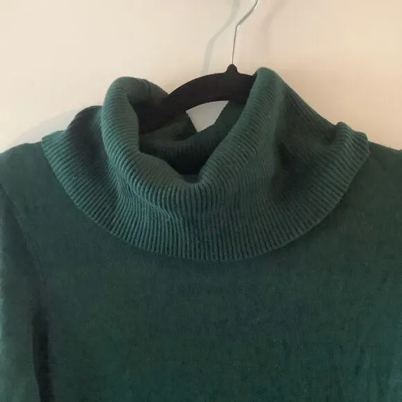 NINE WEST Cowl Neck Fit and Flare Knit Dress