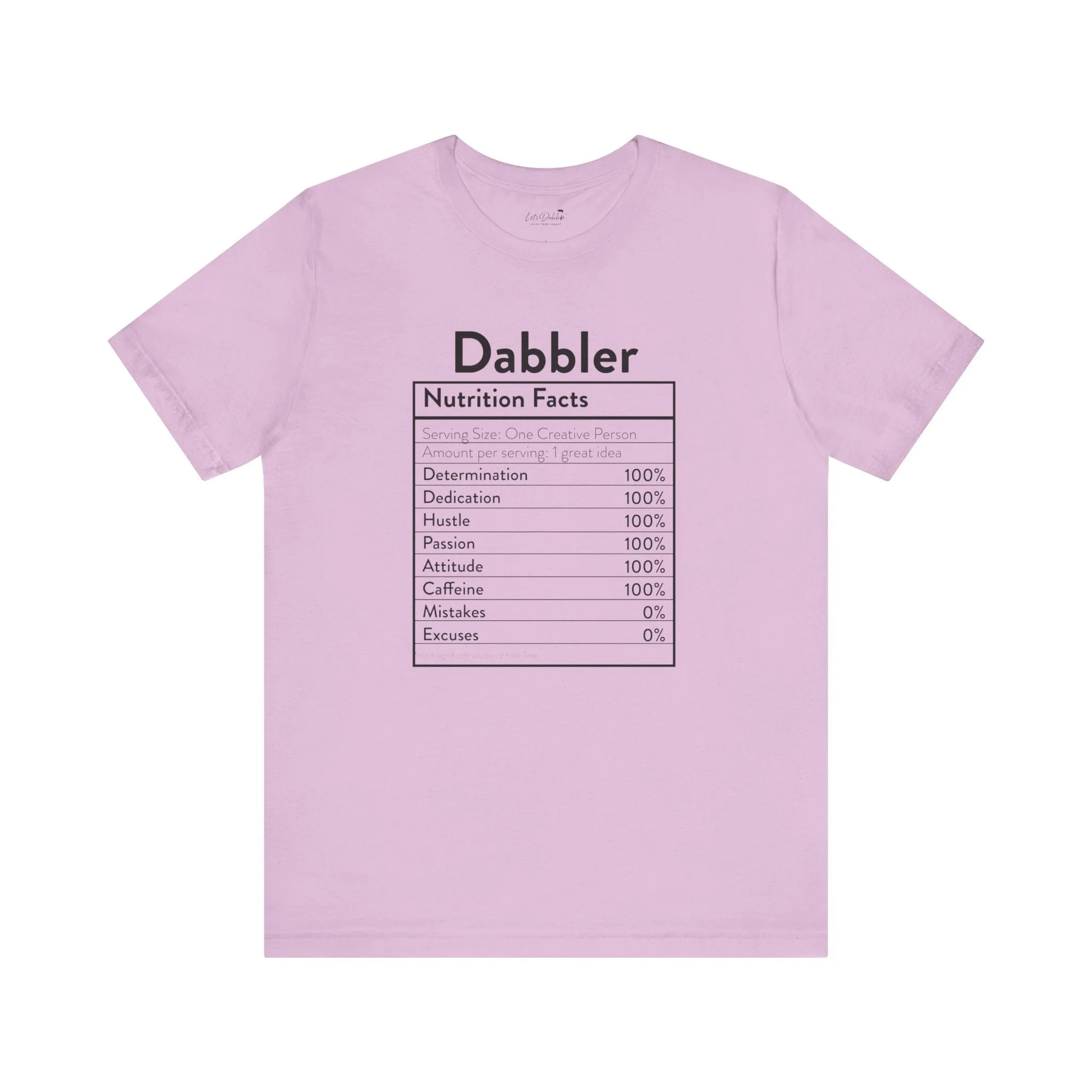 Nutrition Facts Shirt