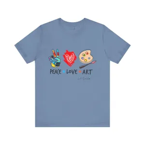 Peace Love Art Shirt