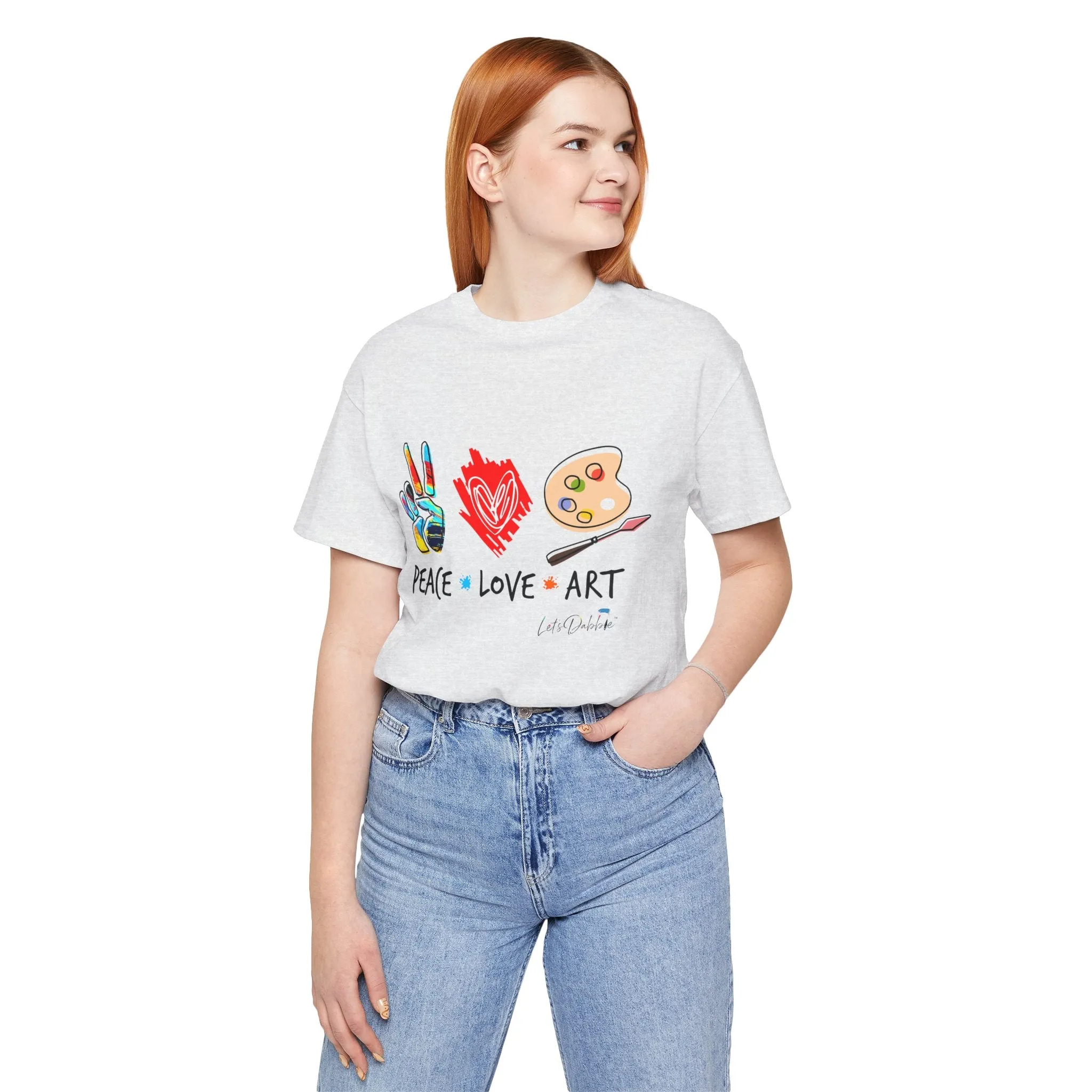 Peace Love Art Shirt