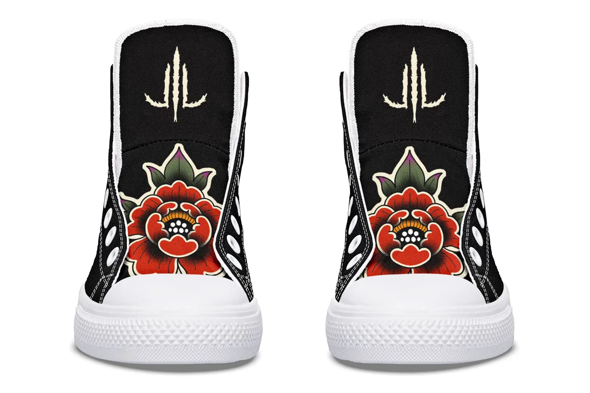 Peony High Tops