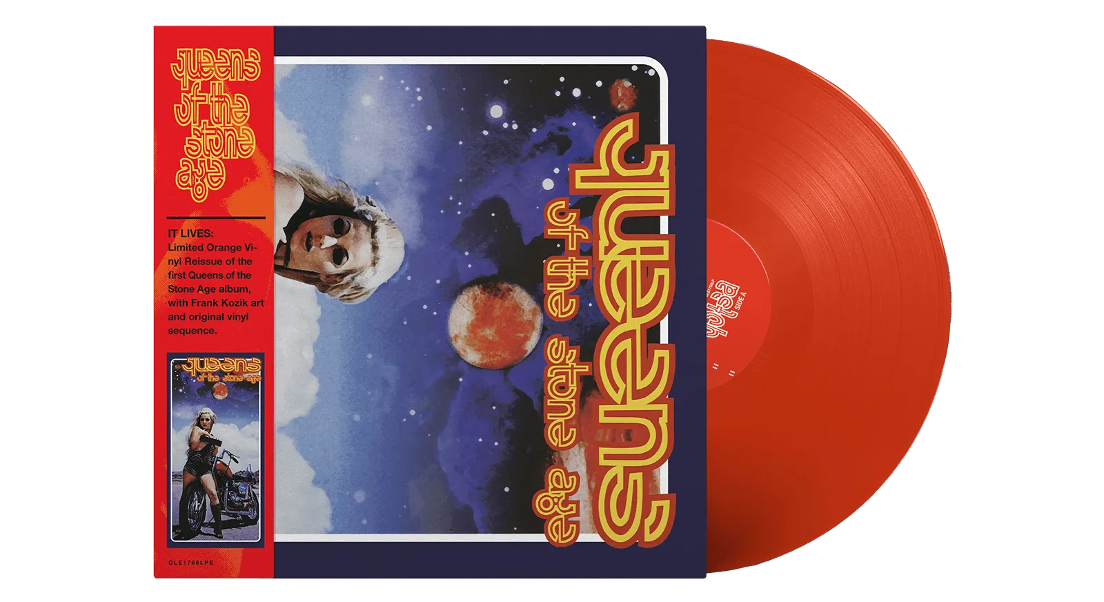 Queens Of The Stone Age : Queens Of The Stone Age (Ltd Orange Vinyl)