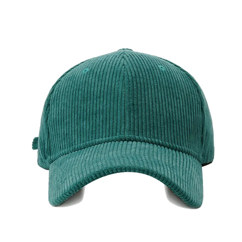 "CAP" Casquette Baseball Snapback en Velour Vert - URB1™