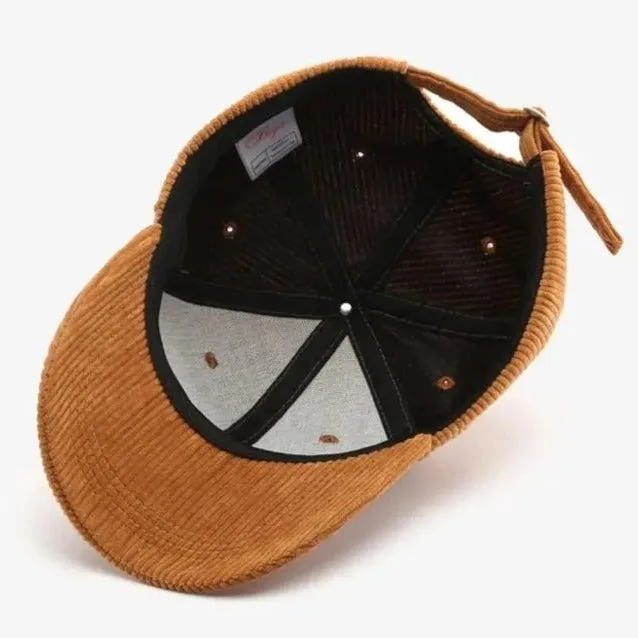"CAP" Casquette Baseball Snapback en Velour Vert - URB1™