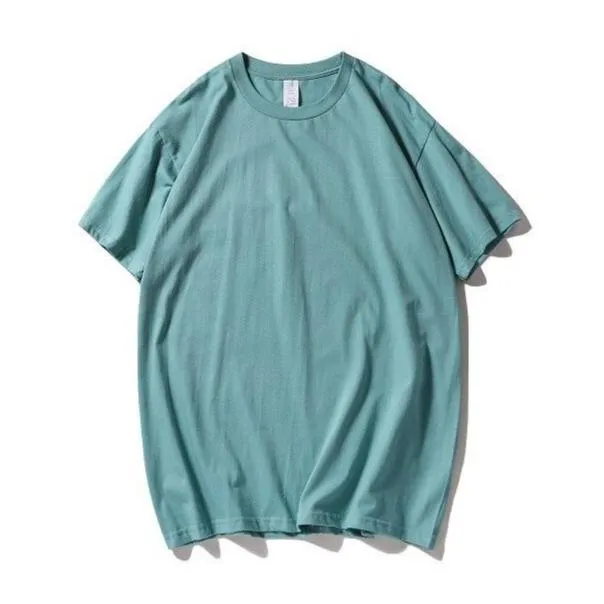 "ESSENTIAL" T-SHIRT BASIQUE UNI GRIS STREETWEAR - URB1™