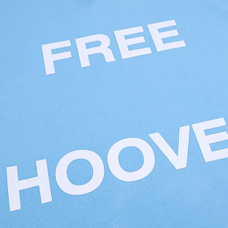 "FREE HOOVER" T-shirt Oversize Coupe large Noir - URB1™