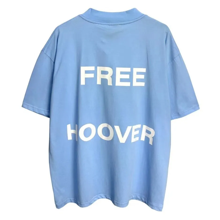 "FREE HOOVER" T-shirt Oversize Coupe large Noir - URB1™