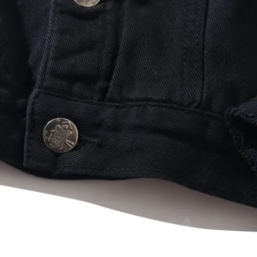 "JCKD" Veste en jean Noir denim - URB1™