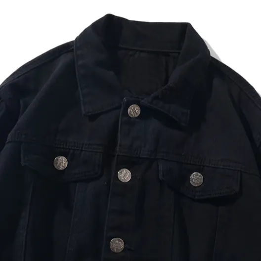 "JCKD" Veste en jean Noir denim - URB1™