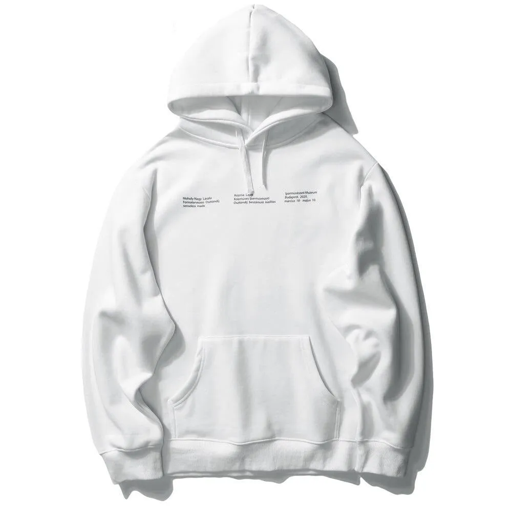 "MK" Sweat-shirt Hoodie à capuche Noir - URB1™