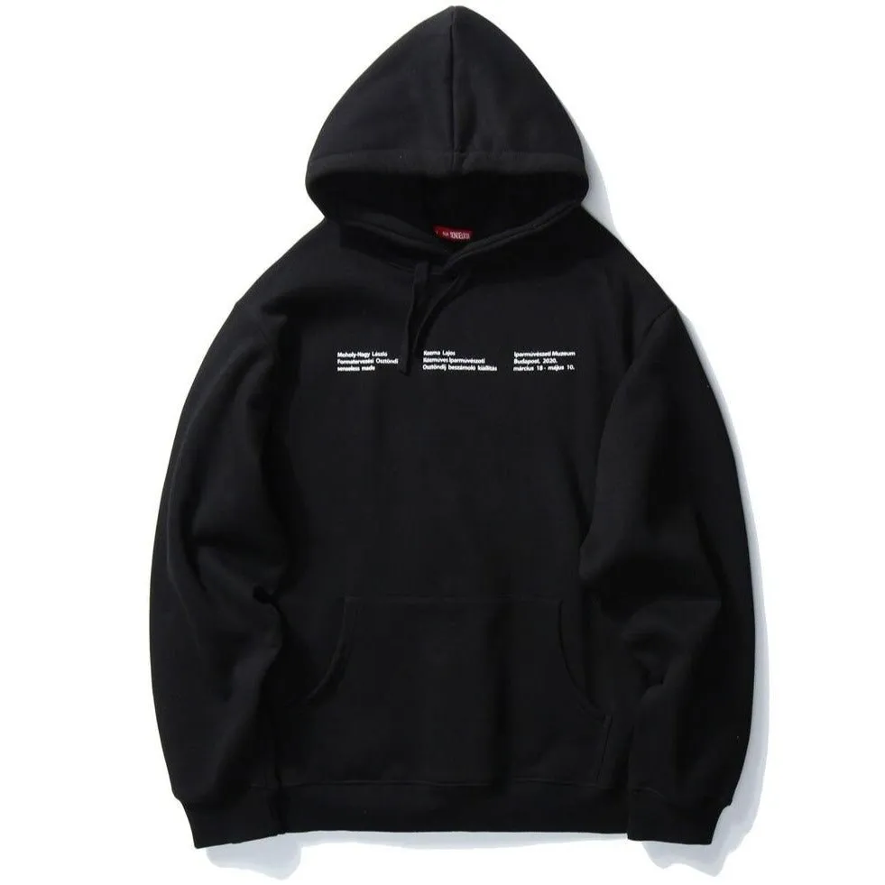 "MK" Sweat-shirt Hoodie à capuche Noir - URB1™