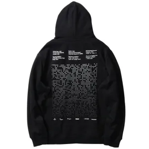 "MK" Sweat-shirt Hoodie à capuche Noir - URB1™