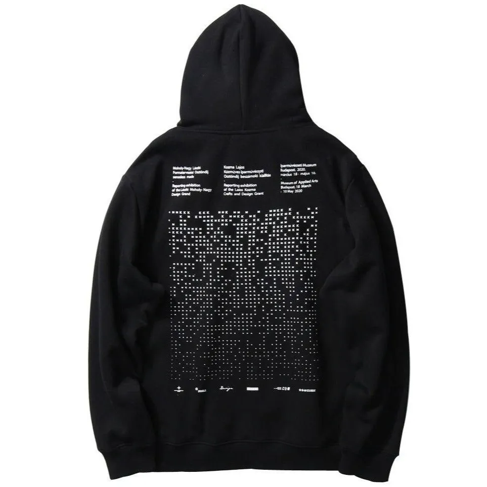 "MK" Sweat-shirt Hoodie à capuche Noir - URB1™