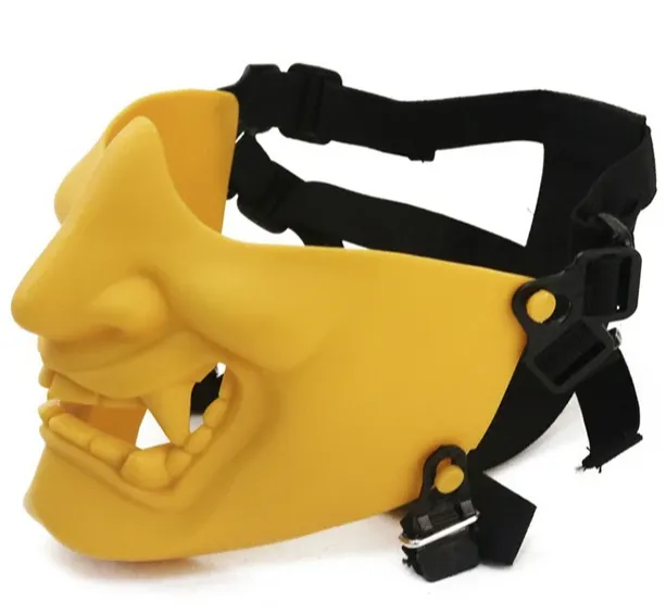 "ONI" Masque créature japonaise Jaune - URB1™