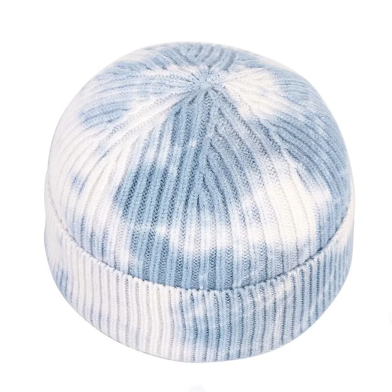 "TIE AND DYE" Bonnet Bleu streetwear - URB1™