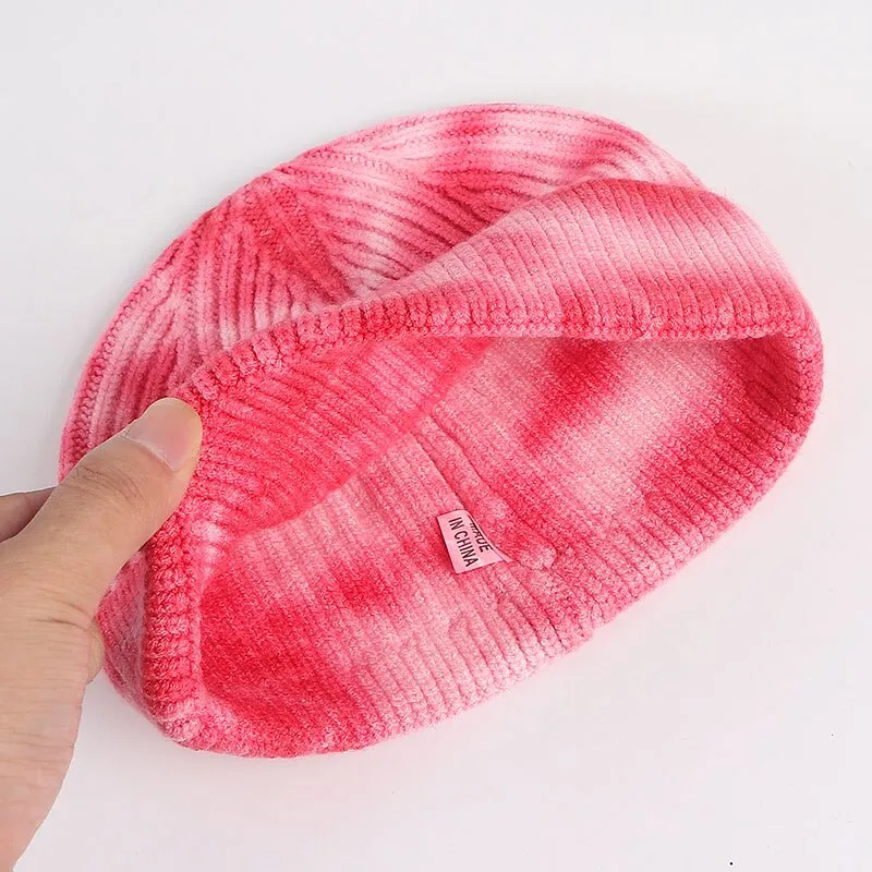 "TIE AND DYE" Bonnet Vert streetwear - URB1™