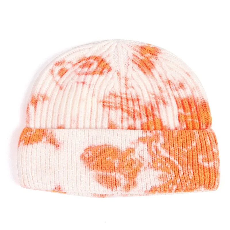 "TIE AND DYE" Bonnet Vert streetwear - URB1™