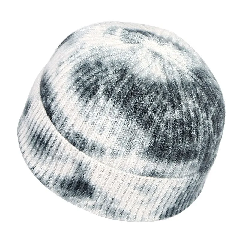 "TIE AND DYE" Bonnet Vert streetwear - URB1™