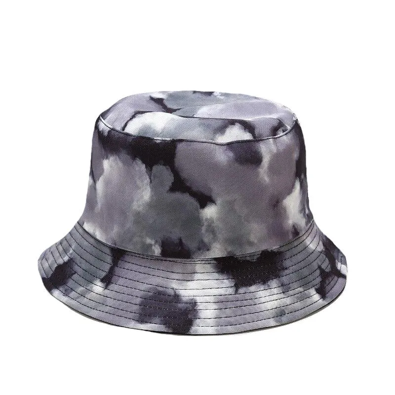 "TIE AND DYE" Chapeau Bob Imprimé Rose Délavé - URB1™