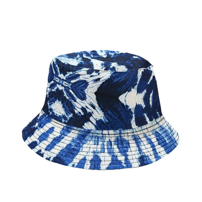 "TIE AND DYE" Chapeau Bob Imprimé Rose Délavé - URB1™
