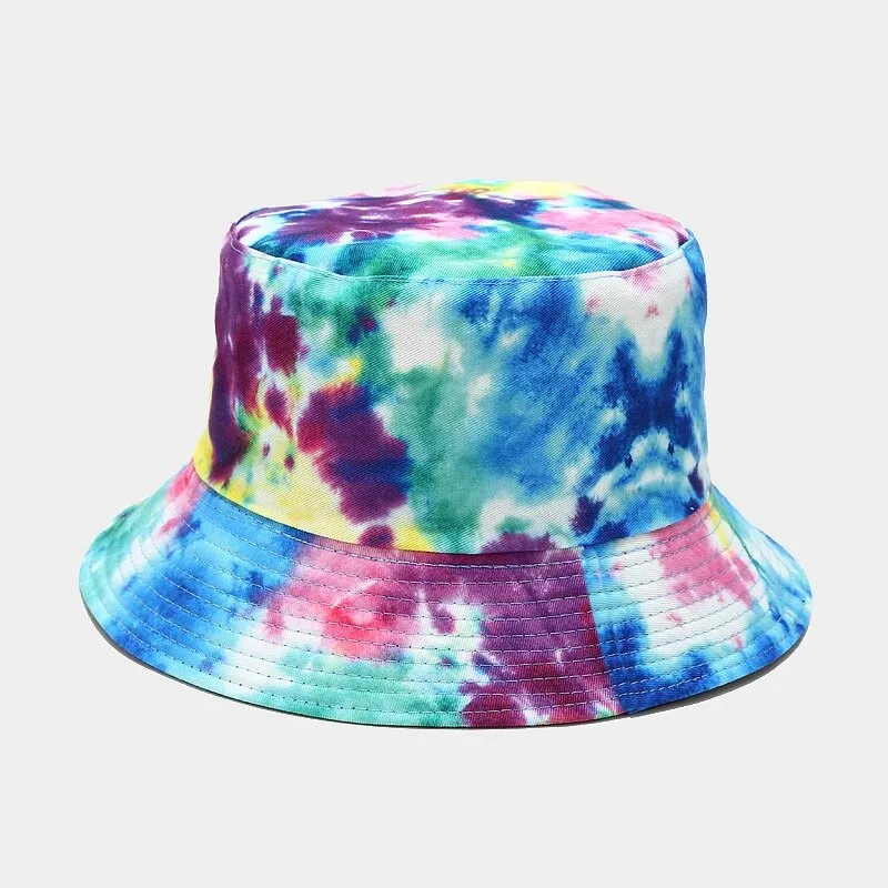 "TIE AND DYE" Chapeau Bob Imprimé Rose Délavé - URB1™