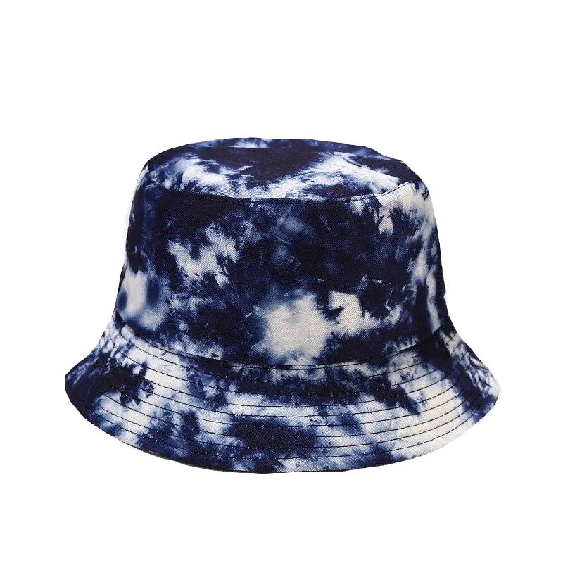 "TIE AND DYE" Chapeau Bob Imprimé Rose Délavé - URB1™