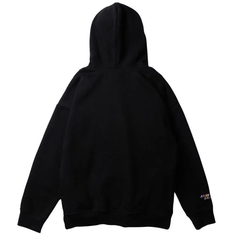 "US" Sweat-shirt Hoodie à capuche noir - URB1™