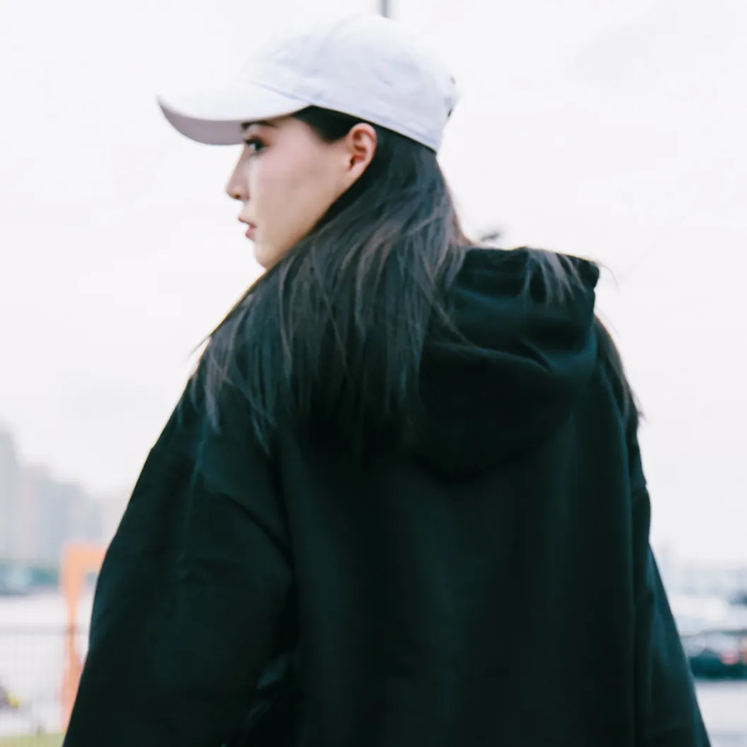 "US" Sweat-shirt Hoodie à capuche noir - URB1™