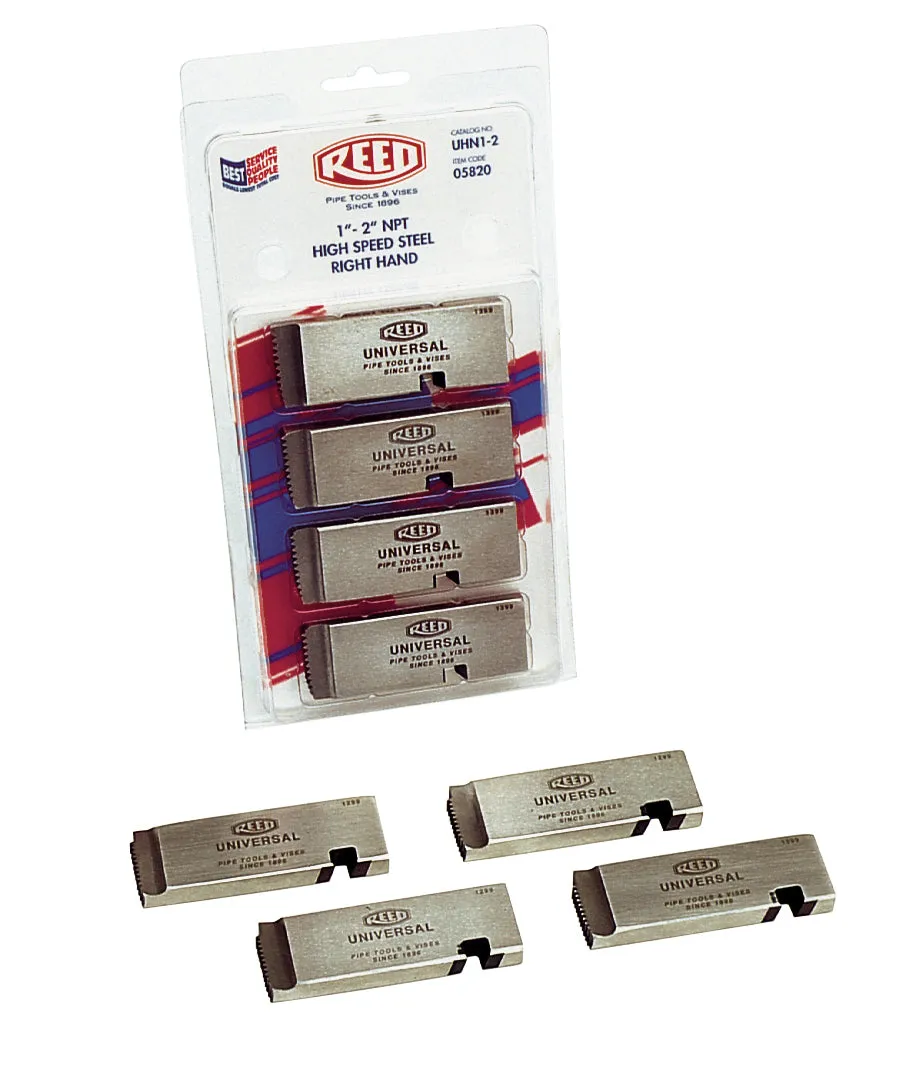 REED UHS1-2 Universal Die Segment, HS Stainless Steel 1 to 2-Inch NPT