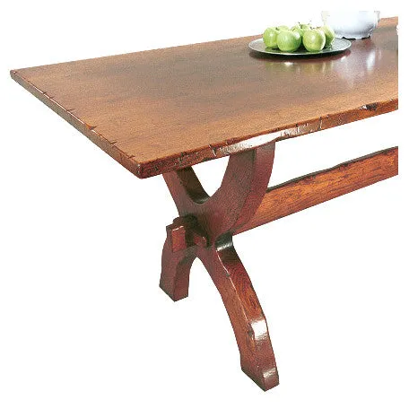 Refectory Sawbuck Table