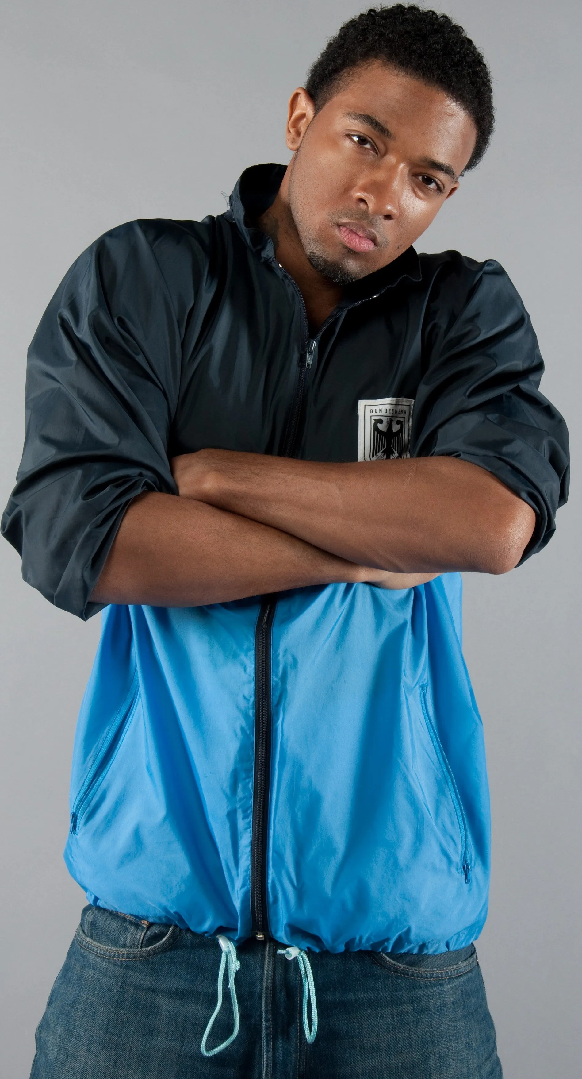 Retro 80s Bundeswehr West German Puma PT Windbreaker