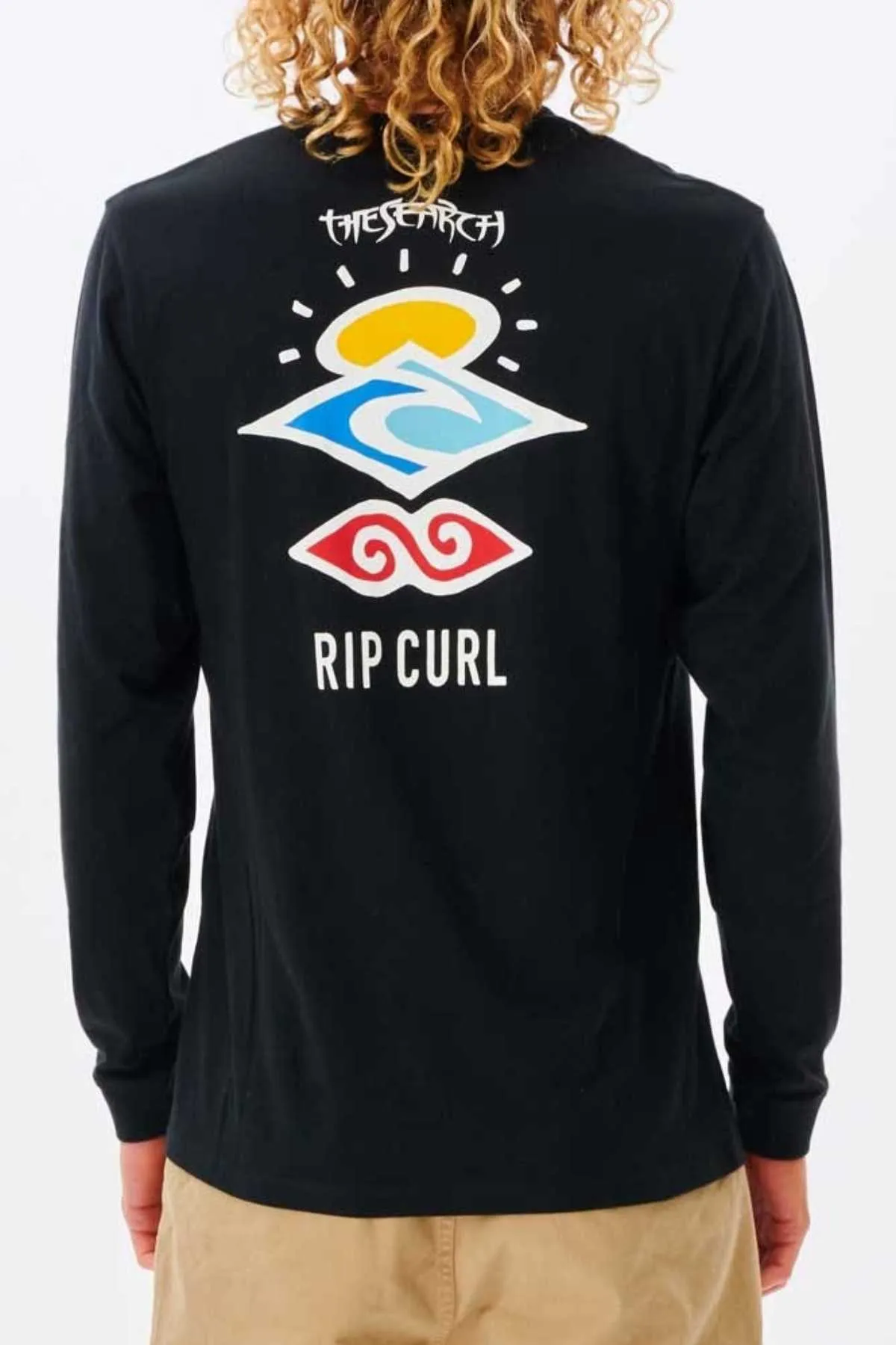 Rip Curl Search Icon Long Sleeve Tee