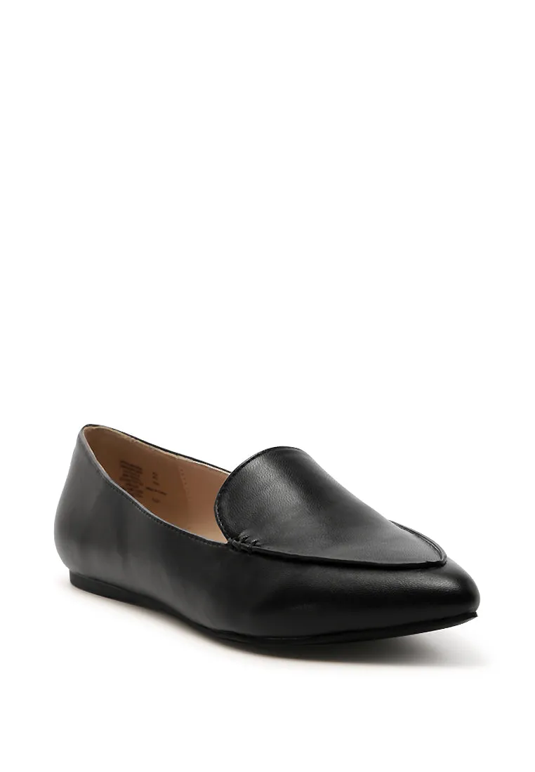 saira pointed toe loafers