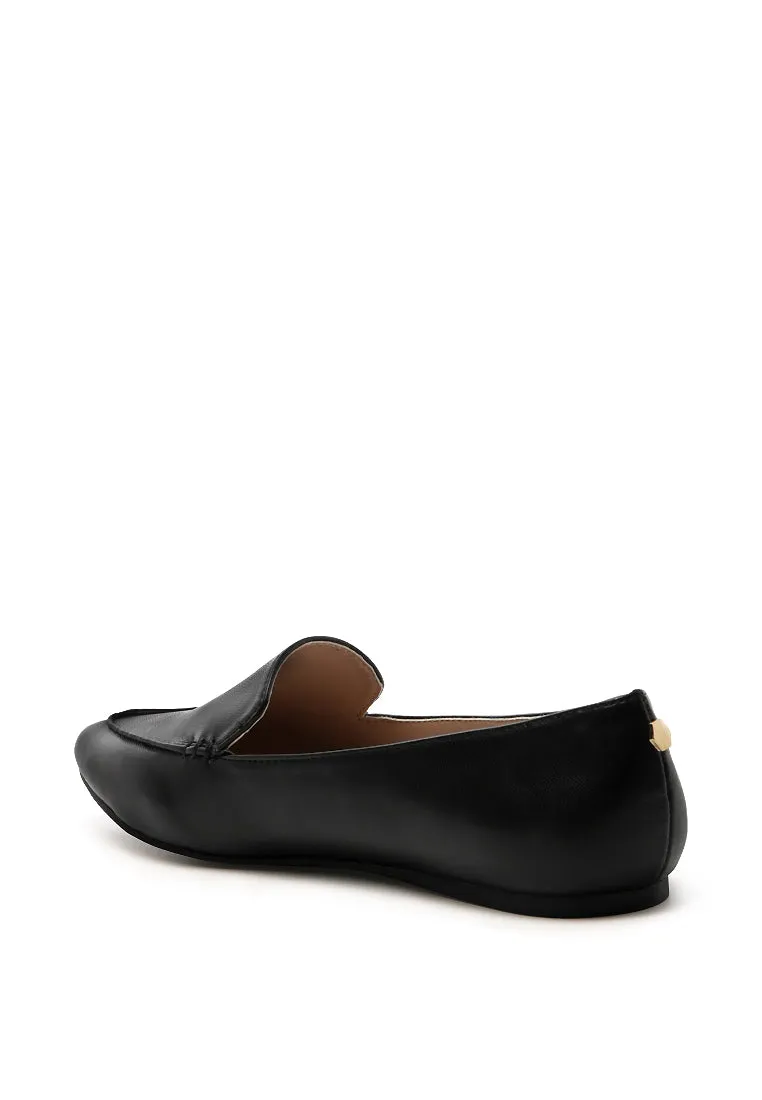 saira pointed toe loafers