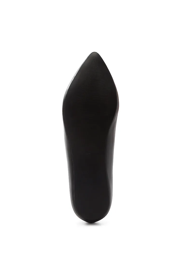 saira pointed toe loafers