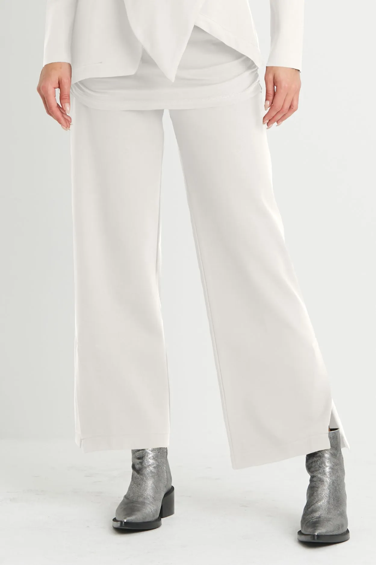 Scuba Side Slit Pants