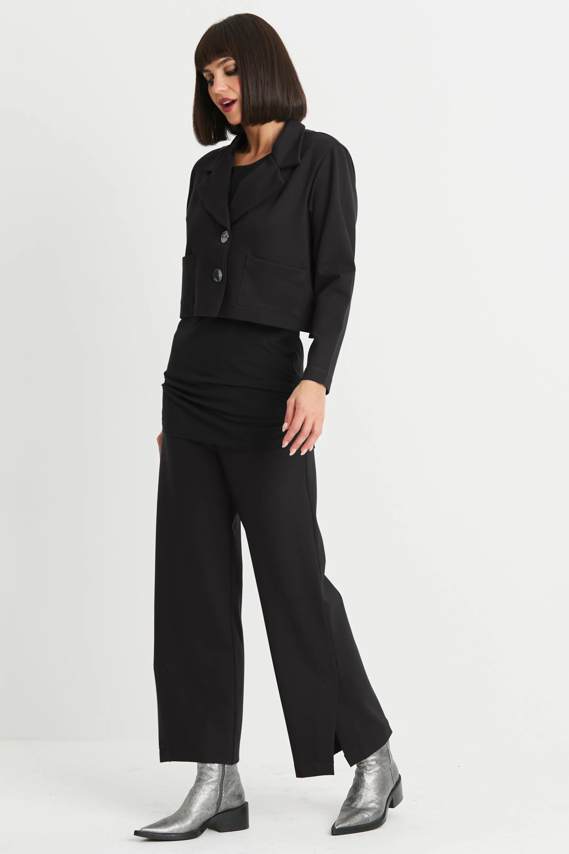Scuba Side Slit Pants