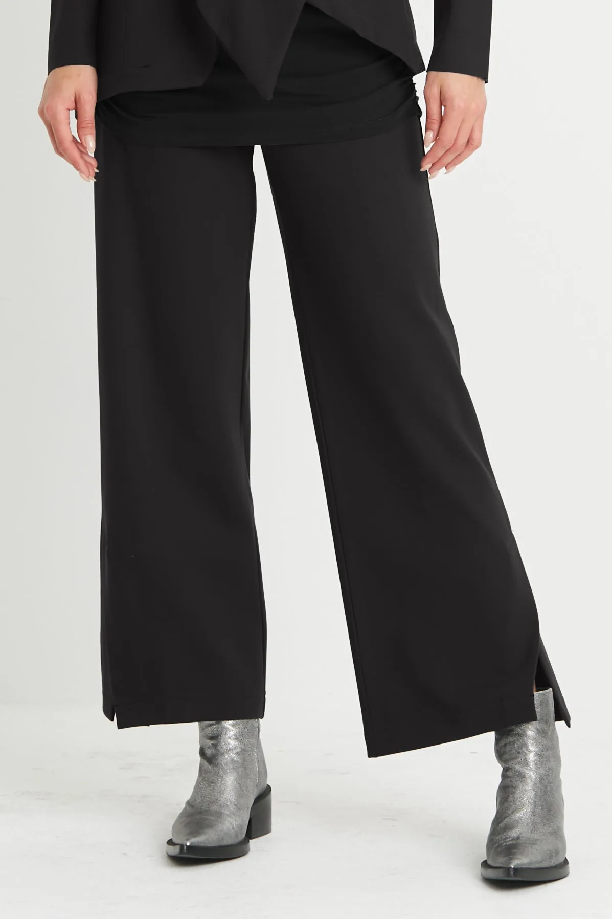 Scuba Side Slit Pants