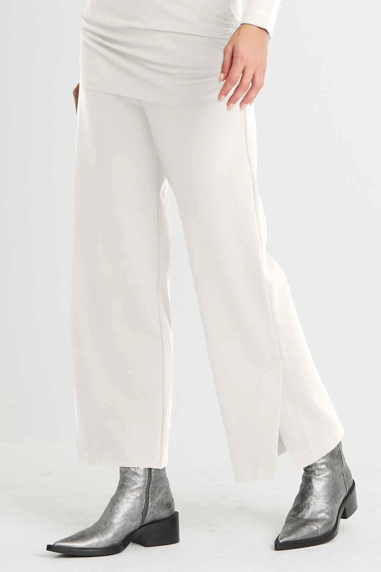Scuba Side Slit Pants