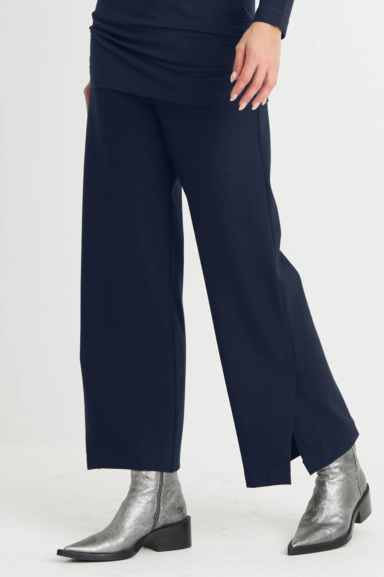 Scuba Side Slit Pants