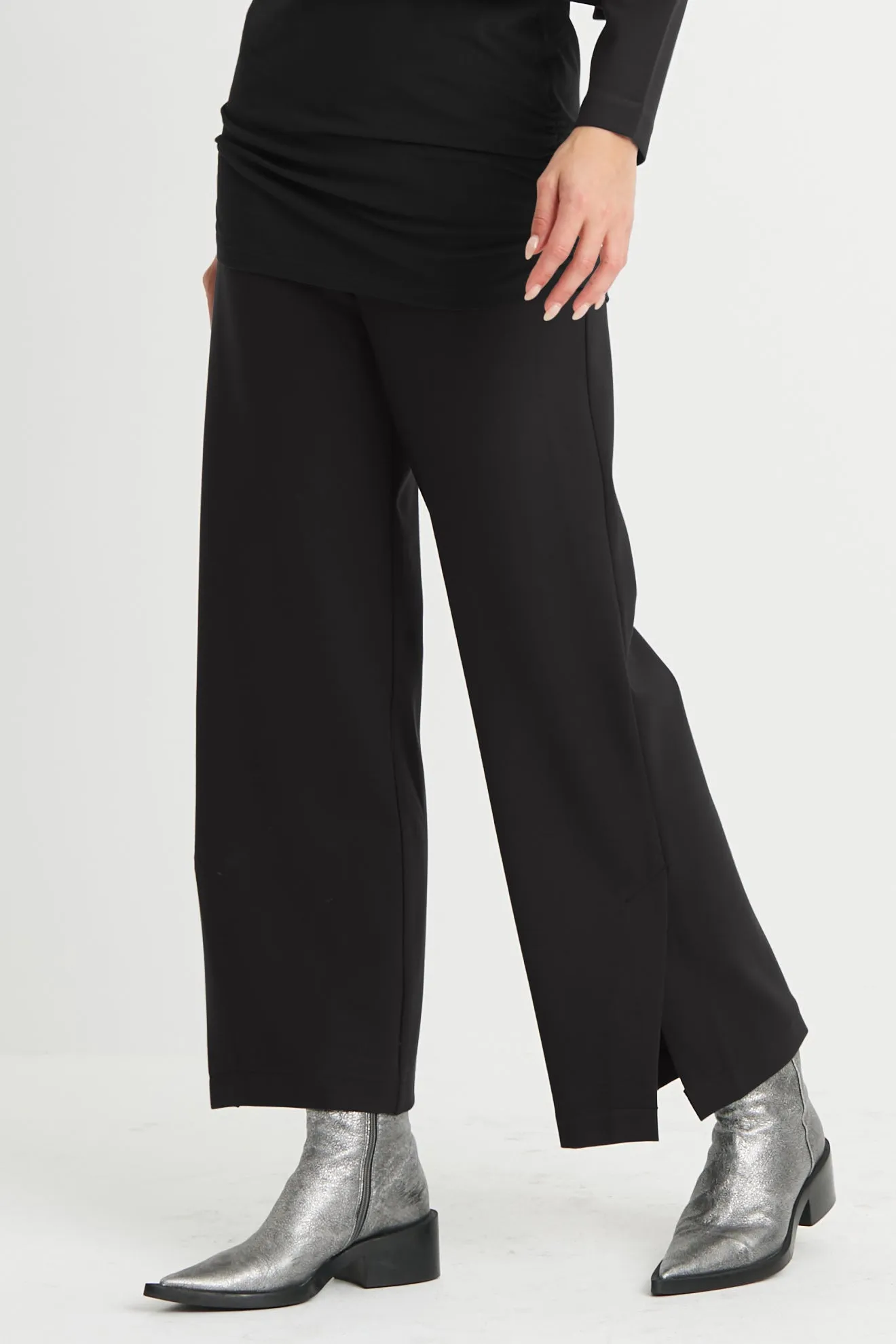 Scuba Side Slit Pants