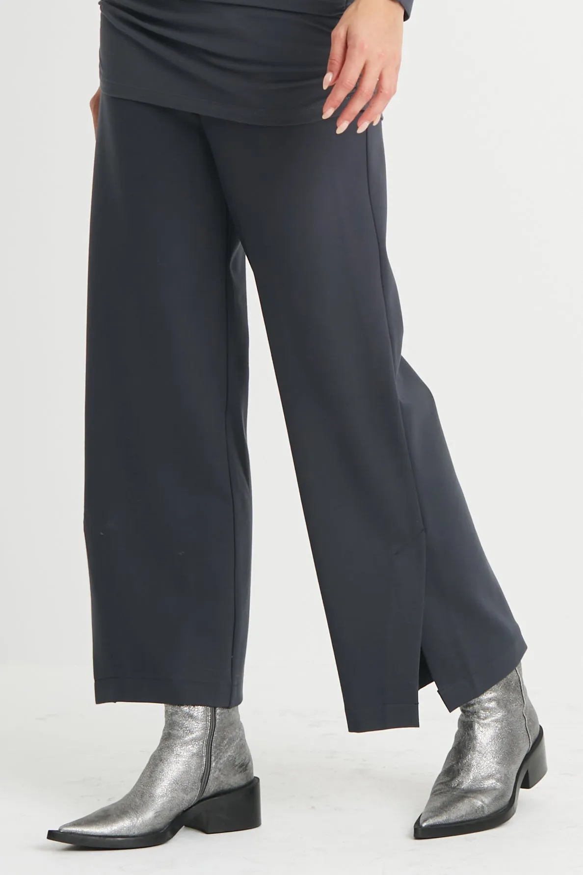 Scuba Side Slit Pants