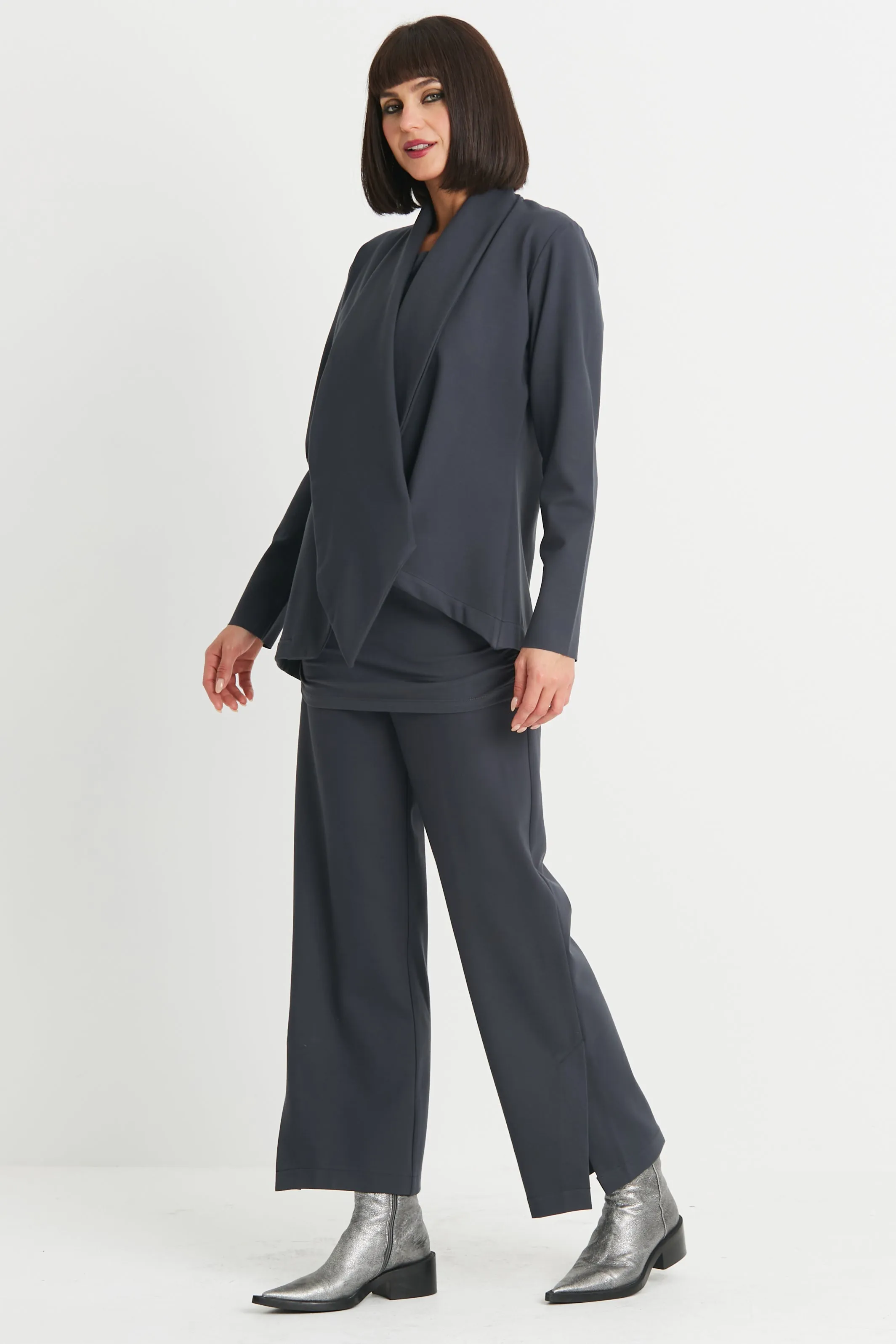 Scuba Side Slit Pants