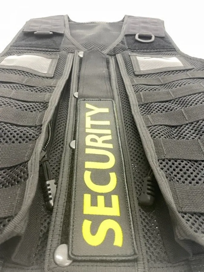 Security Patch - Black/Yellow Small